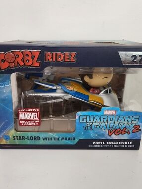 Funko Pop! Vinyl Figure Dorbz Ridez #27 Star Lord With The Milano Guardians Of T